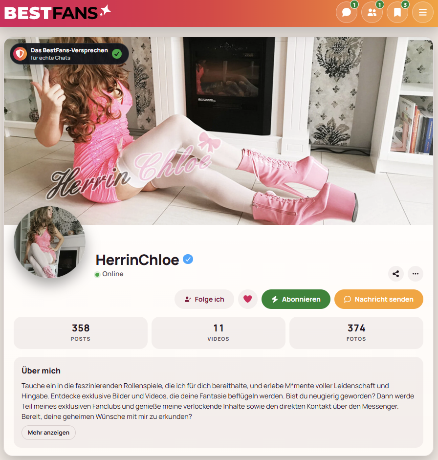 Bestfans Herrin Chloe